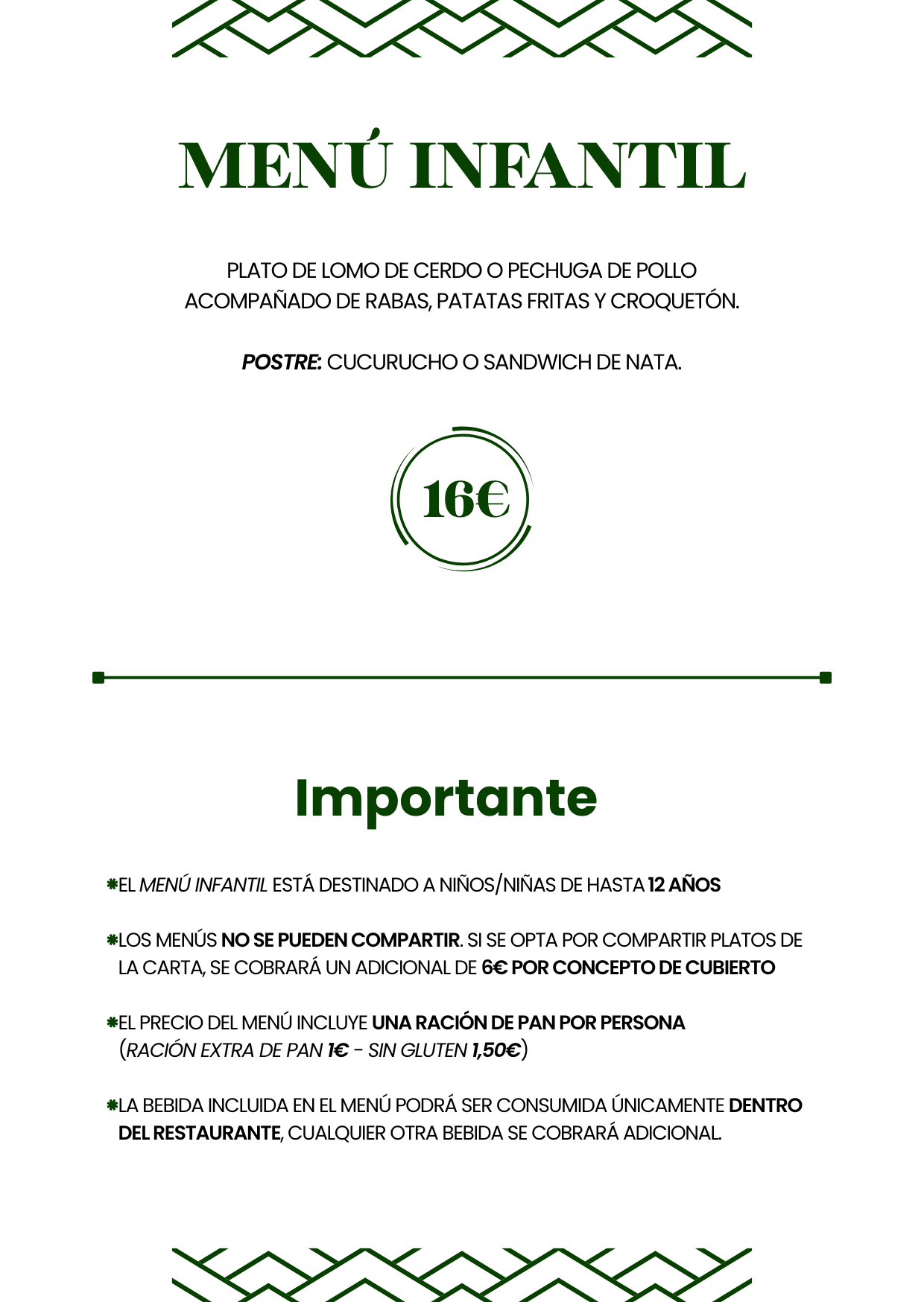 MENÚ INF.